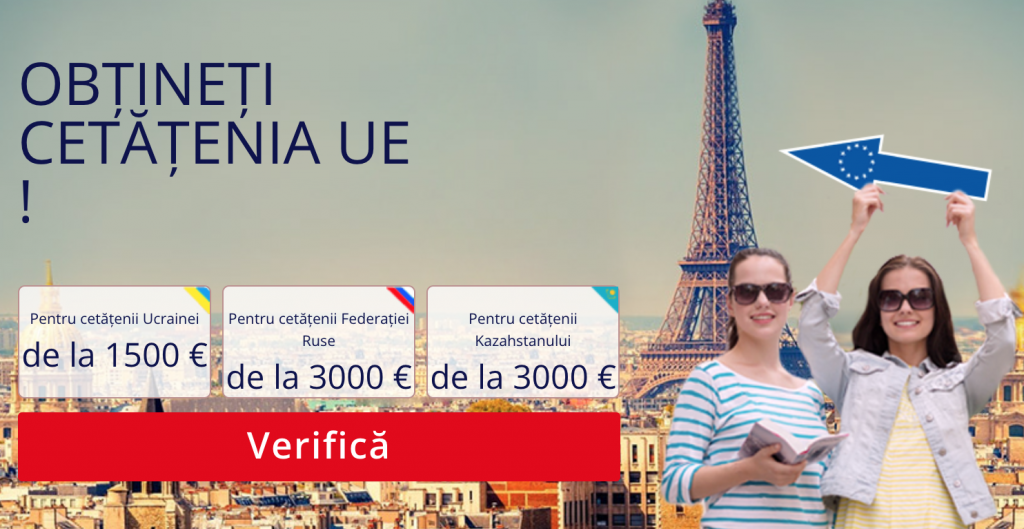 EXCLUSIV. Trucul prin care o firmă ucraineană le promite rușilor cetățenia română pentru 5.300 de euro: „Trebuie să învețe doar 20 de cuvinte, jurământul”