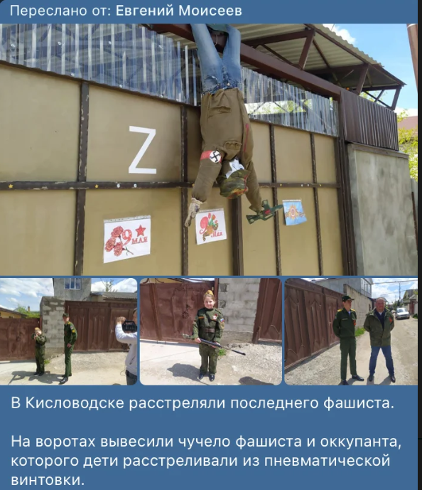 Cu arma în mână, o fată de 9 ani dintr-un oraș rusesc trage la țintă „în ultimul fascist”. „Așa creștem tineri patrioți”