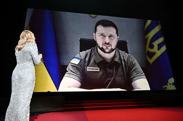 Festivalul de film de la Cannes, deschis cu discursul președintelui Ucrainei. De ce a spus: „Avem nevoie de un nou Chaplin!”