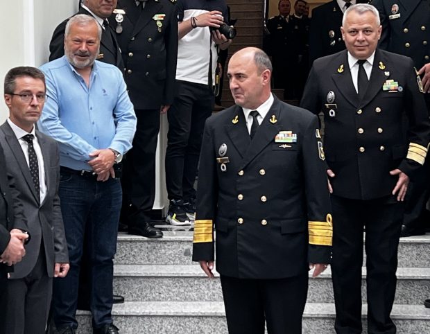 Fostul baron PSD Gheorghe Bunea Stancu, onorat de șeful Statului Major al Forțelor Navale. Cadoul surpriză