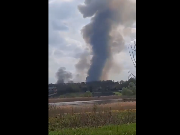 Incendiu la o instalație militară din Rusia, aflată la granița cu Ucraina. O persoană a fost rănită
