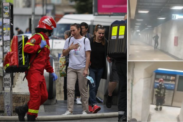 Circulația metroului a fost reluată, după ce un tren a fost cuprins de fum. Trei stații au fost evacuate și 25 de călători au primit îngrijiri medicale