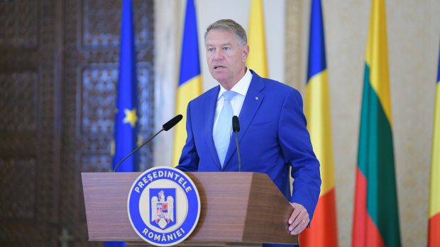 Klaus Iohannis, după discuții cu președintele Lituaniei: „Negocierile ar trebui să aibă ca rezultat restabilirea integrității teritoriale a Ucrainei”