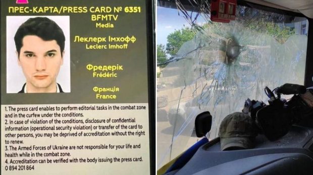 Un jurnalist francez a fost ucis în Ucraina, când rușii au atacat un convoi umanitar. Mesajul transmis de Macron