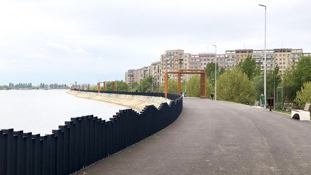 Digul de pe Lacul Morii s-a deschis de Ziua Copilului. Lucrările de amenajare au durat opt luni și au costat 10 milioane de lei