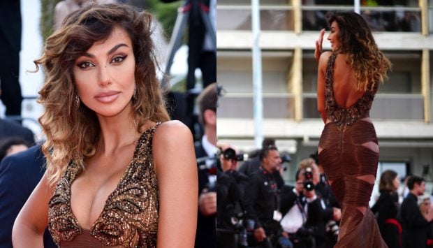 Mădălina Ghenea, într-o rochie foarte decoltată și decupată la ceremonia de închidere a festivalului de la Cannes 2022