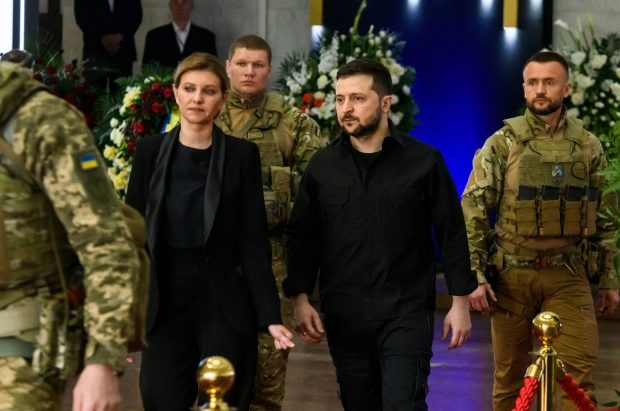 Prima apariție a soților Zelenski împreună, în public, de la începutul războiului