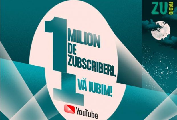 Radio ZU, primul radio din România, cu 1 milion de abonați pe Youtube