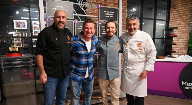 Pavel Bartoș jurizează preparatele chefilor în noua ediție „MasterChef: Restul e plăcere”