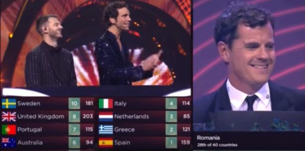 Ce s-a întâmplat în finala Eurovision când trebuia să fie anunțat votul juriului din România