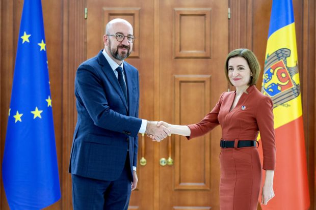 Charles Michel anunță că UE ar putea acorda sprijin militar suplimentar Republicii Moldova