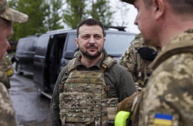 Volodimir Zelenski: „În Donbas este adunată puterea maximă de luptă a armatei ruse”