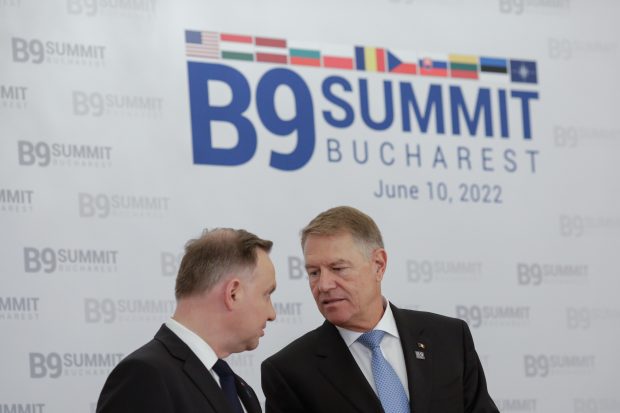 Summit B9 la Cotroceni. Klaus Iohannis: „Riscurile de securitate la adresa României și în regiunea Mării Negre sunt în creștere”