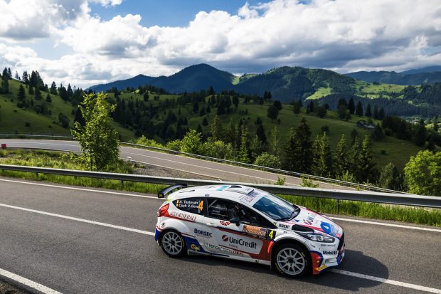 Borsec hidratează echipajul Teslovan/Cseh la Raliul Bucovinei 2022