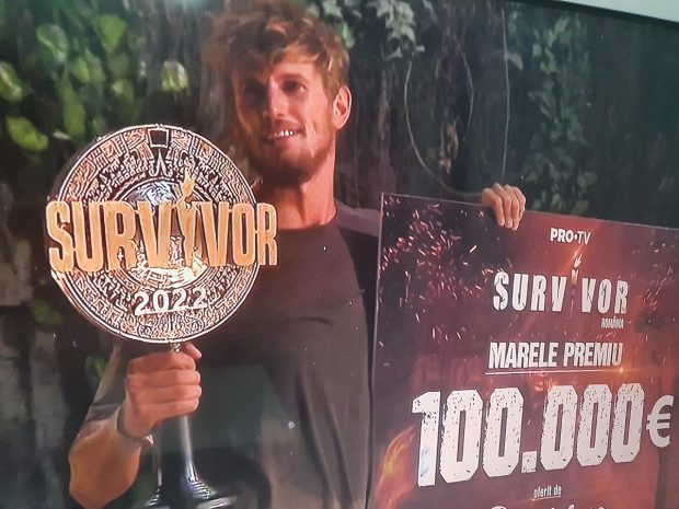 Alex Delea a câștigat „Survivor România” 2022. Primele declarații: „Nu cred așa ceva”
