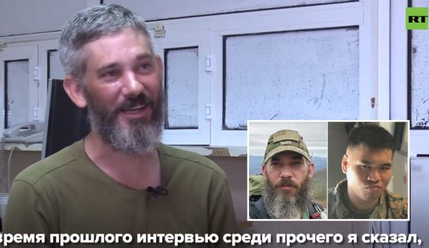 Doi voluntari americani care luptau în Ucraina și au fost dați dispăruți au apărut la televiziunea publică rusă