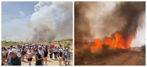 VIDEO | Incendiu la un parc de distracții din Spania. Aproape 3.000 de oameni, evacuați