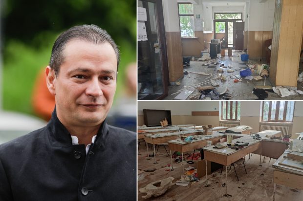 „Textul îmi lezează imaginea și îmi dă un sentiment de amenințare”. Reacția primarului Daniel Băluță după articolul Libertatea despre vandalizarea Colegiului „Eminescu”