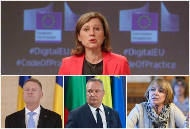 INTERVIU | Mesaj puternic al Věrei Jourová, vicele Comisiei Europene: se întâlnește cu președintele Iohannis, cu premierul Ciucă, dar și cu ziarista Emilia Șercan