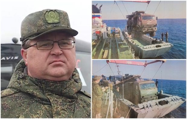 Un general rus a descărcat cu mâna lui armament pe Insula Șerpilor, după ce macaragiul, un civil, a refuzat să lucreze