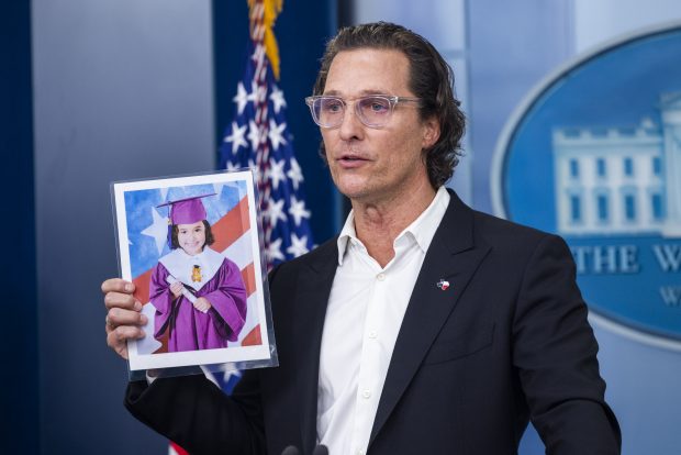 Matthew McConaughey, pledoarie emoţionantă la Casa Albă pentru măsuri privind armele de foc. „Sunt un pas înainte”