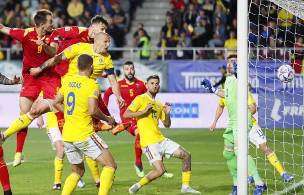 România, umilită pe teren propriu de Muntenegru în Liga Națiunilor