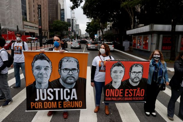 Jurnalistul britanic Dom Phillips şi însoțitorul său au fost împușcați, anunță poliția braziliană, după finalizarea necropsiilor
