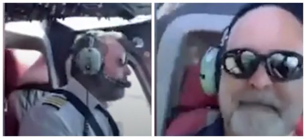 Ultimele imagini înainte ca elicopterul să se prăbușească în Toscana, filmate de unul dintre pasageri