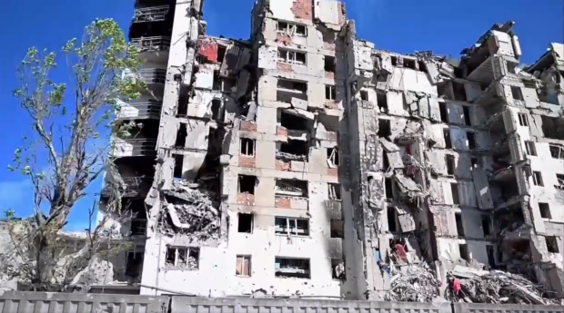 Filmare din Mariupol după ocupația rusă. „Ei numesc acest lucru ajutor pentru locuitorii din Donbas”