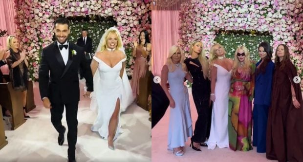 Primele imagini de la nunta lui Britney Spears cu Sam Ashgari. Cântăreața s-a distrat alături de Madonna, Selena Gomez și Paris Hilton