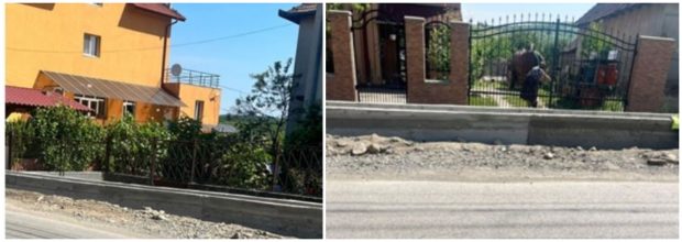VIDEO | Muncitorii care reabilitau un drum județean din Sălaj au zidit accesul în curțile mai multor săteni