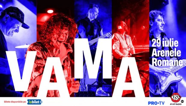 Vama la Arenele Romane – concert extraordinar pe 29 iulie