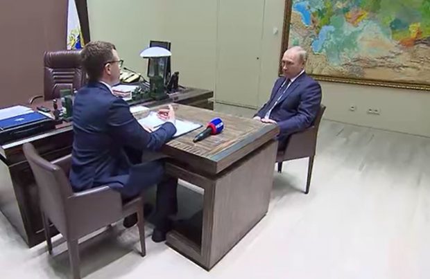 Întrebarea la care Putin a dat un răspuns de 8 minute, în primul interviu acordat presei ruse de la începutul invaziei