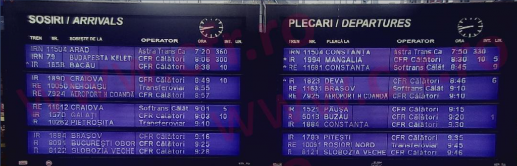 Trei trenuri de călători au fost oprite șase ore la Severin şi Orşova, din cauza unei avarii pe rută
