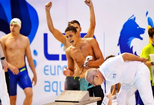 Aur pentru România la ștafetă, la Campionatele Europene de înot pentru Juniori
