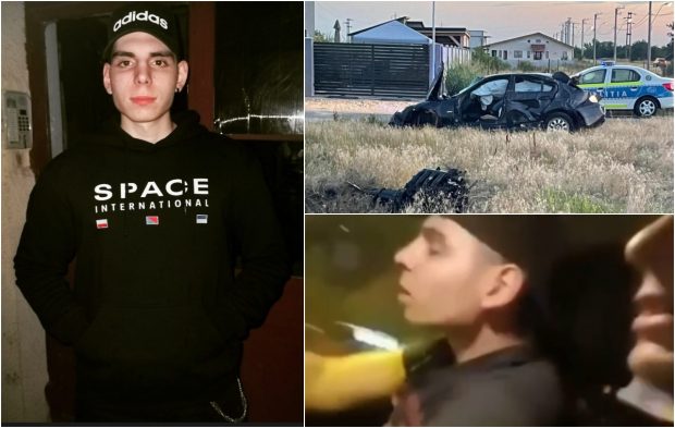 Dragoș, șoferul de 18 ani mort alături de iubită într-un BMW, în Dolj, făcuse accident acum doi ani, urmărit de Poliție, când furase mașina părinților