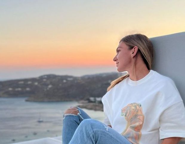 Simona Halep, vacanță în Grecia. Imagini cu sportiva relaxându-se alături de Toni Iuruc