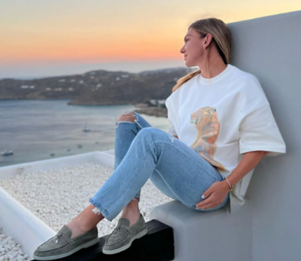 Simona Halep, vacanță în Grecia. Imagini spectaculoase cu sportiva relaxându-se