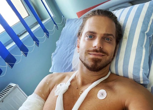 Ilan, soțul Alinei Laufer, a fost operat: „Urmare a unei accidentări care nu s-a vindecat”