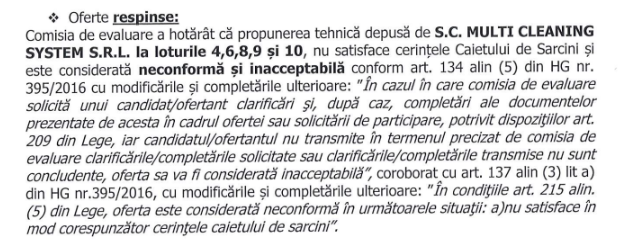 Firma care lua contracte COVID după ce compania-soră făcea consultanța, descalificată de la o licitație de 7,5 milioane de euro