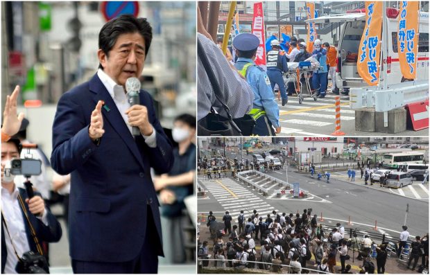 Fostul premier japonez Shinzo Abe, împușcat de două ori în timp ce susținea un discurs. Momentul atacului – VIDEO