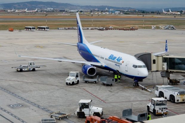 Blue Air anunță că va rămâne cu 5 aeronave în următoarele luni