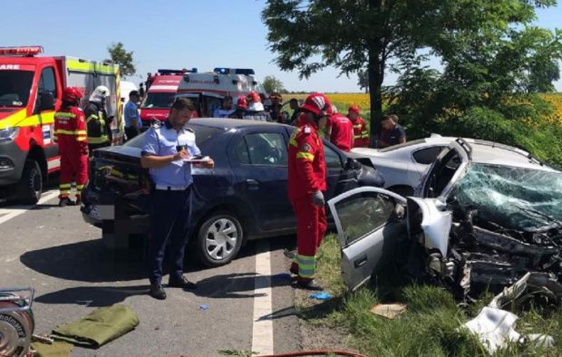Accidentul cu 4 morți de pe DN2, provocat de un șofer cu zeci de amenzi de viteză și permisul suspendat de 4 ori în ultimii 4 ani
