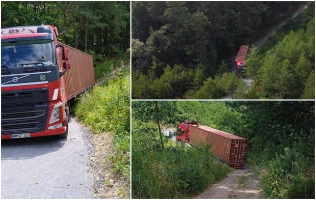 Șoferul român care a abandonat camionul în mjlocul pădurii, în Germania, a fost găsit. Era în țară și se angajase deja la altă firmă