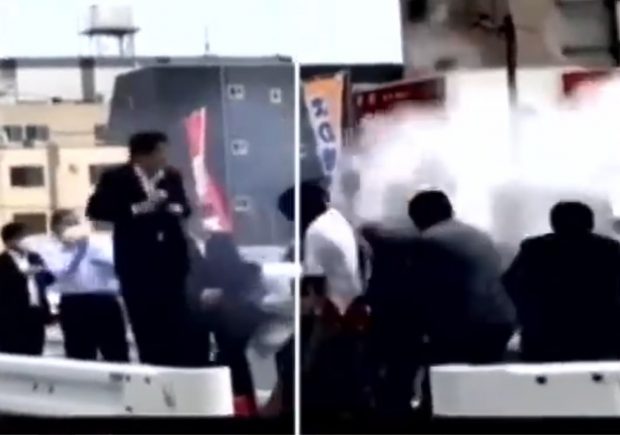 VIDEO. Noi imagini cu momentul în care Shinzo Abe a fost asasinat