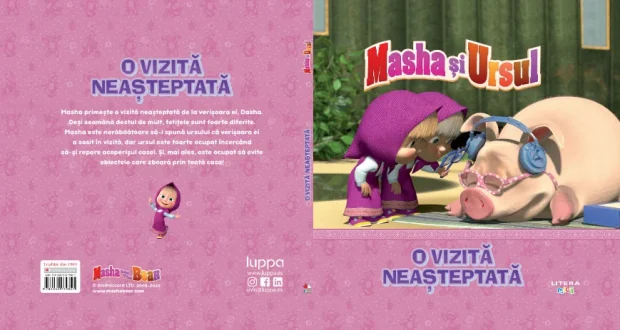 O vizită neașteptată, figurină – Ediția nr. 1 (Masha și Ursul)