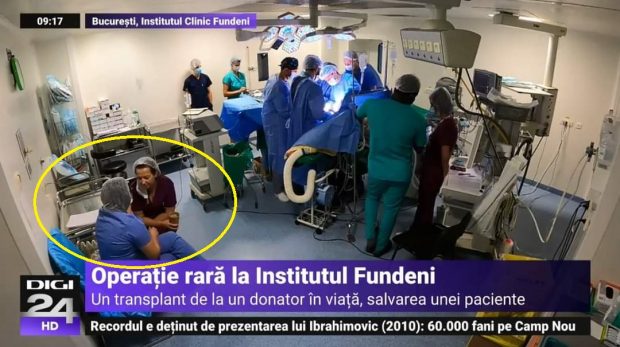 Deciziile Spitalul Fundeni, după imaginile cu o asistentă fără mască și cu o cafea în mână în blocul operator
