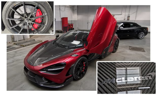 Un superbolid de 370.000 de euro, adus la RAR, în București: „A ajuns pe Calea Griviței? Mă mir, la ce cratere sunt”
