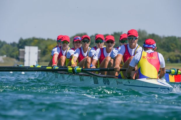 Aur pentru fetele din barca de 8+1 a României, la Europenele de canotaj de la München. Tricolorii au cucerit 5 titluri continentale