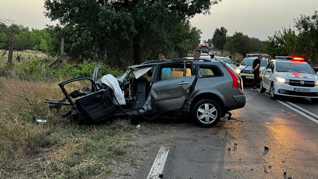 Cinci morți după o ciocnire frontală pe contrasens, în Călărași. O familie cu doi copii, ucisă